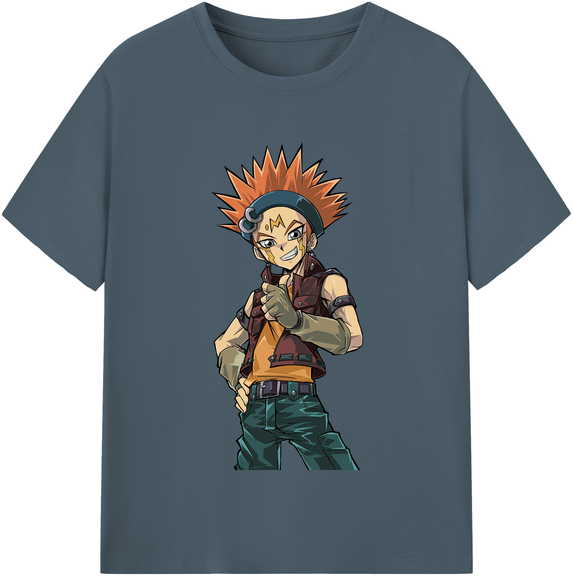 （画像用） 遊☆戯☆王 Yu-Gi-Oh! 綿100％半袖Tシャツ（フロントプリント）